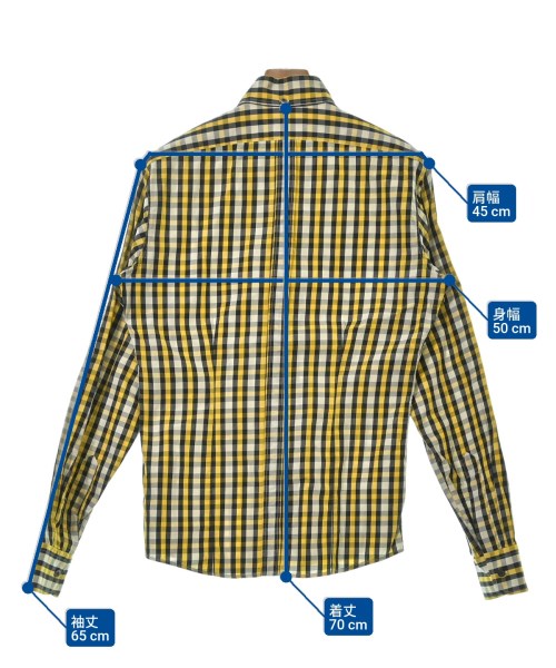 DRIES VAN NOTEN（ドリスヴァンノッテン）カジュアルシャツ 黄 サイズ:46(M位) メンズ/2200677741161