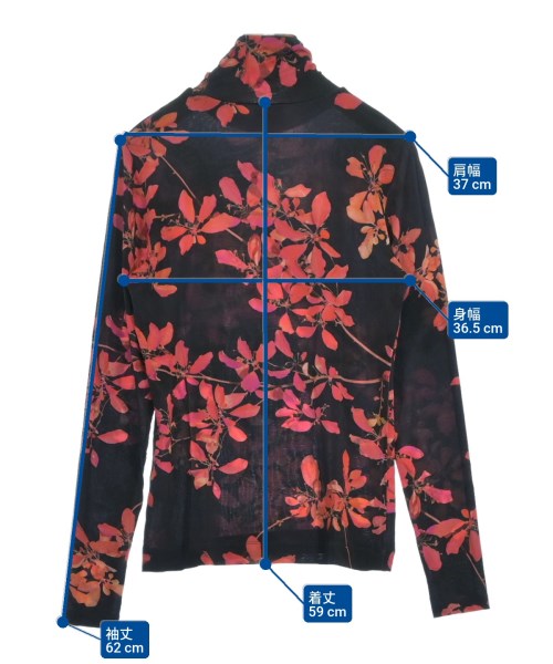 DRIES VAN NOTEN（ドリスヴァンノッテン）Tシャツ・カットソー 黒 サイズ:S レディース/2200676867145