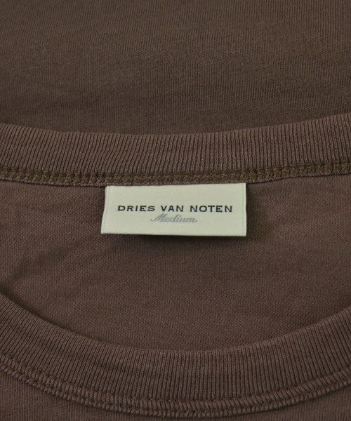 DRIES VAN NOTEN（ドリスヴァンノッテン）Tシャツ・カットソー 茶 サイズ:M メンズ/2200678597057