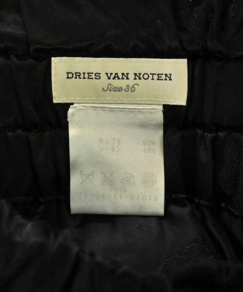 DRIES VAN NOTEN（ドリスヴァンノッテン）ショートパンツ 黒 サイズ:36(XS位) レディース/2200678699010
