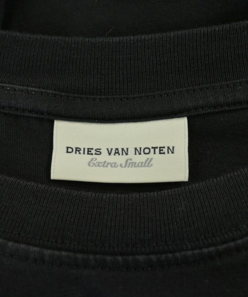 DRIES VAN NOTEN（ドリスヴァンノッテン）Tシャツ・カットソー 黒 サイズ:XS レディース/2200676116106