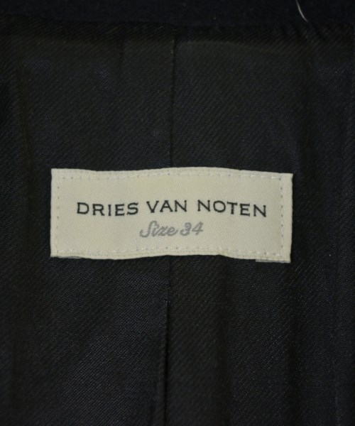 DRIES VAN NOTEN（ドリスヴァンノッテン）チェスターコート 黒 サイズ:34(XXS位) レディース/2200680093059
