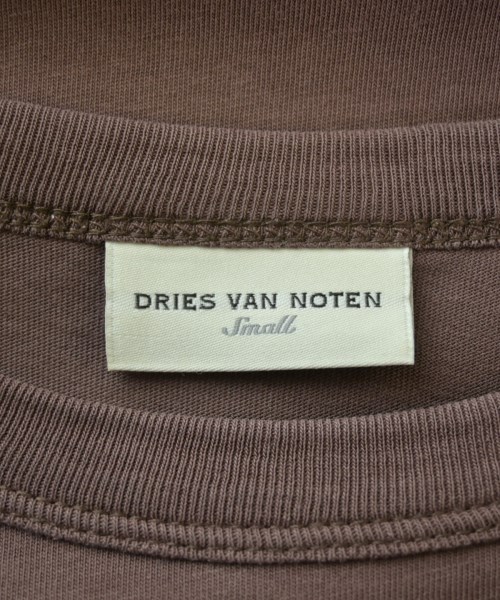 DRIES VAN NOTEN（ドリスヴァンノッテン）Tシャツ・カットソー 茶 サイズ:S メンズ/2200680129024