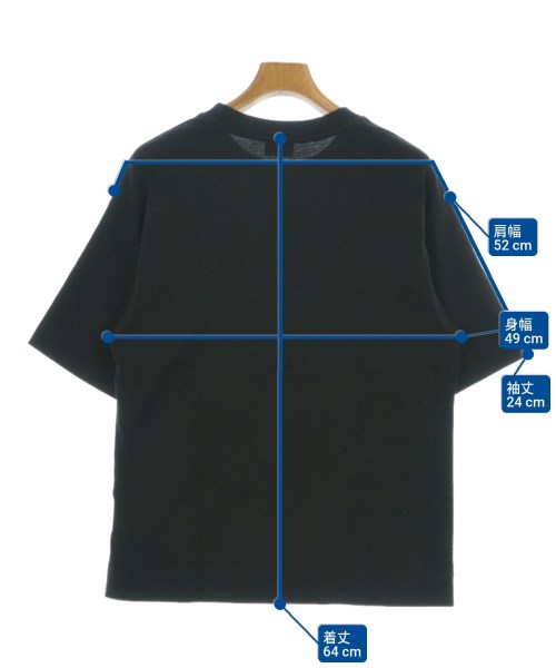 DRIES VAN NOTEN（ドリスヴァンノッテン）Tシャツ・カットソー 黒 サイズ:S メンズ/2200680188038