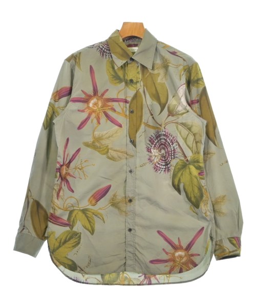 DRIES VAN NOTEN(ドリスヴァンノッテン)カジュアルシャツ カーキ サイズ:46(XL位)/2200680415011