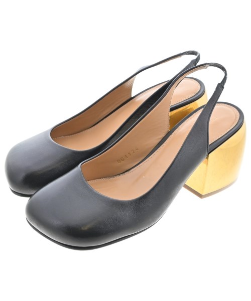 DRIES VAN NOTEN(ドリスヴァンノッテン)サンダル 黒 サイズ:EU35(21.5cm位)/2200676884043