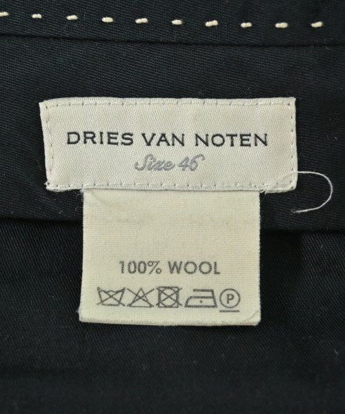 DRIES VAN NOTEN（ドリスヴァンノッテン）スラックス 紺 サイズ:46(M位) メンズ/2200681171060