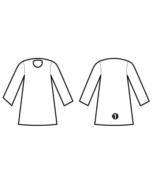 DRIES VAN NOTEN（ドリスヴァンノッテン）シャツワンピース 白 サイズ:36(XS位) レディース/2200681443051