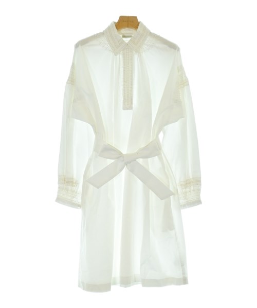 DRIES VAN NOTEN(ドリスヴァンノッテン)シャツワンピース 白 サイズ:36(XS位)/2200681443051