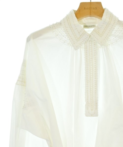 DRIES VAN NOTEN（ドリスヴァンノッテン）シャツワンピース 白 サイズ:36(XS位) レディース/2200681443051