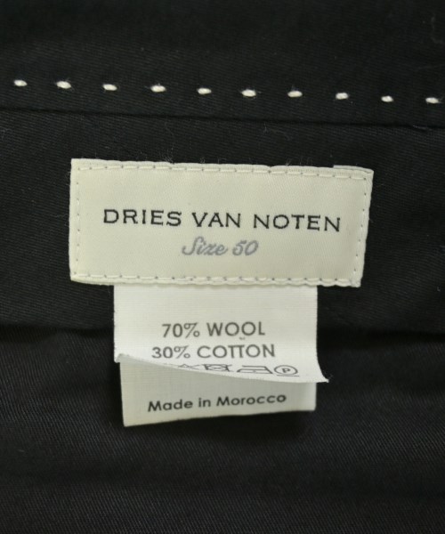 DRIES VAN NOTEN（ドリスヴァンノッテン）スラックス 紺 サイズ:50(XL位) メンズ/2200681631038