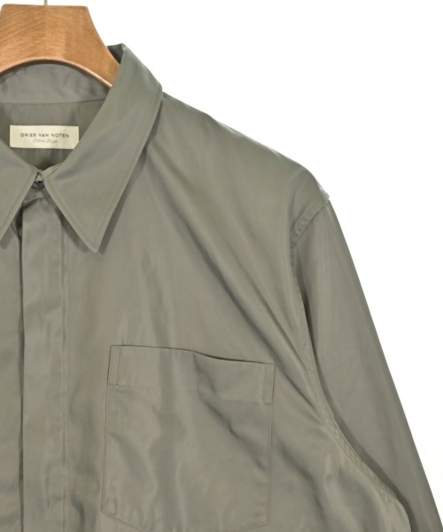 DRIES VAN NOTEN（ドリスヴァンノッテン）カジュアルシャツ グレー サイズ:XL メンズ/2200681724020