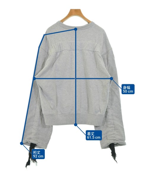 DRIES VAN NOTEN（ドリスヴァンノッテン）スウェット グレー サイズ:XS レディース/2200675371025