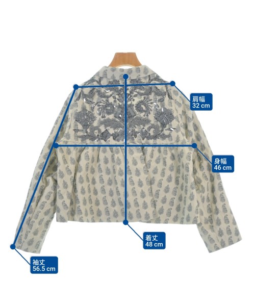 DRIES VAN NOTEN（ドリスヴァンノッテン）テーラードジャケット ベージュ サイズ:36(XS位) レディース/2200681748125