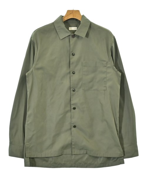 DRIES VAN NOTEN（ドリスヴァンノッテン）カジュアルシャツ カーキ サイズ:46(M位) メンズ/2200682077026
