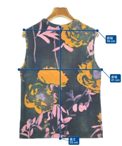 DRIES VAN NOTEN（ドリスヴァンノッテン）ノースリーブ 紺 サイズ:XS レディース/2200682158022