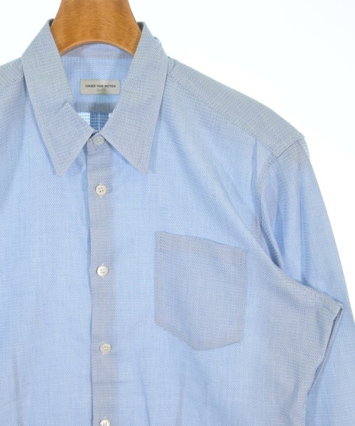 DRIES VAN NOTEN（ドリスヴァンノッテン）カジュアルシャツ 青 サイズ:48(L位) メンズ/2200694316083