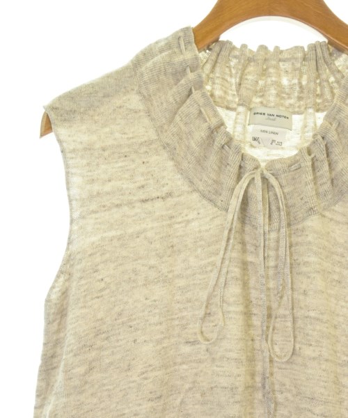 DRIES VAN NOTEN（ドリスヴァンノッテン）ベスト/ノースリーブ ベージュ サイズ:S レディース/2200690079098