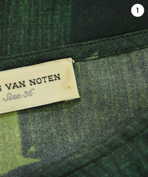 DRIES VAN NOTEN（ドリスヴァンノッテン）ワンピース 緑 サイズ:36(XS位) レディース/2200694698059