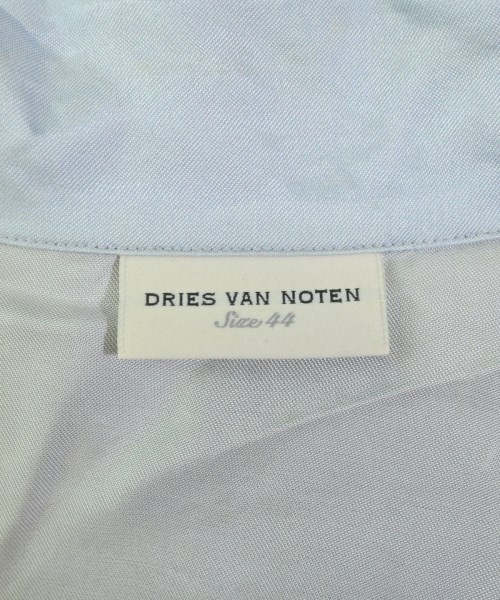 DRIES VAN NOTEN（ドリスヴァンノッテン）カジュアルシャツ 青 サイズ:44(S位) メンズ/2200695171056