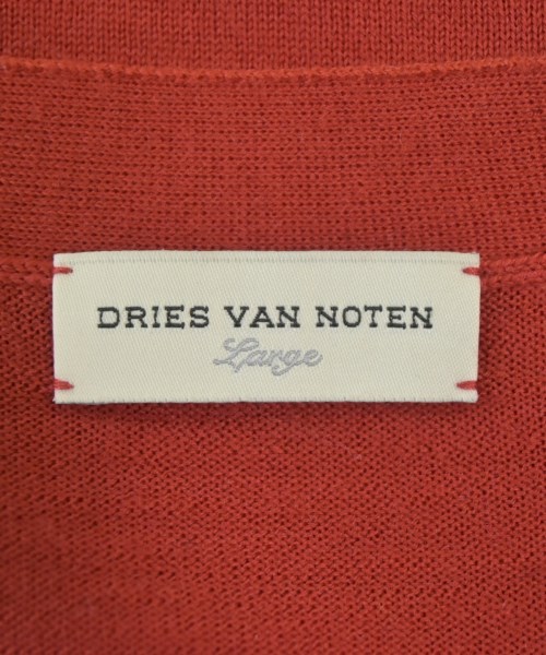 DRIES VAN NOTEN（ドリスヴァンノッテン）カーディガン 赤 サイズ:L メンズ/2200691802176