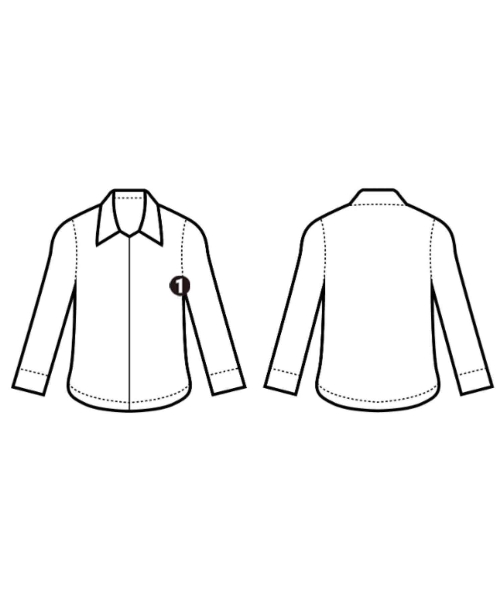 DRIES VAN NOTEN（ドリスヴァンノッテン）カジュアルシャツ 白 サイズ:34(XXS位) レディース/2200691802862