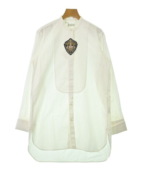 DRIES VAN NOTEN(ドリスヴァンノッテン)カジュアルシャツ 白 サイズ:34(XXS位)/2200691802862