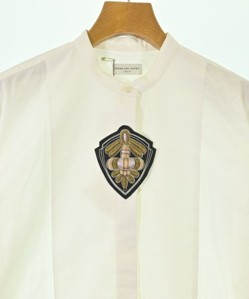 DRIES VAN NOTEN（ドリスヴァンノッテン）カジュアルシャツ 白 サイズ:34(XXS位) レディース/2200691802862