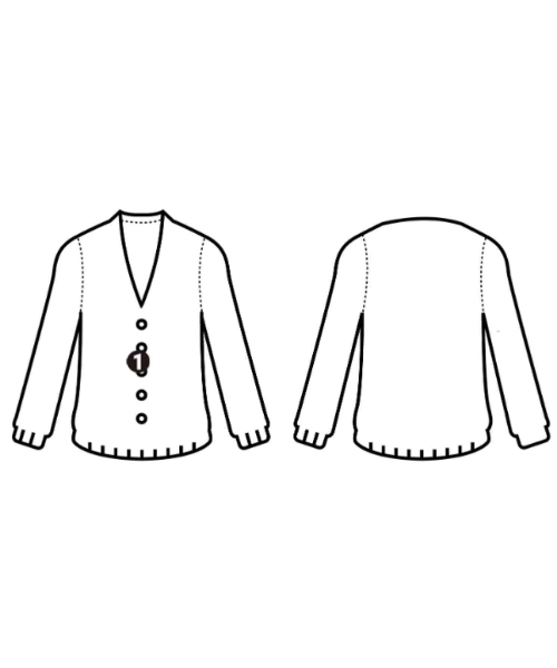 DRIES VAN NOTEN（ドリスヴァンノッテン）カーディガン 黒 サイズ:L レディース/2200692045022