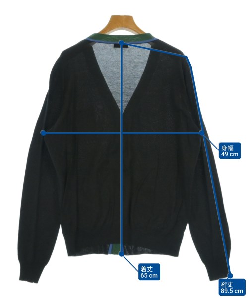 DRIES VAN NOTEN（ドリスヴァンノッテン）カーディガン 黒 サイズ:L レディース/2200692045022