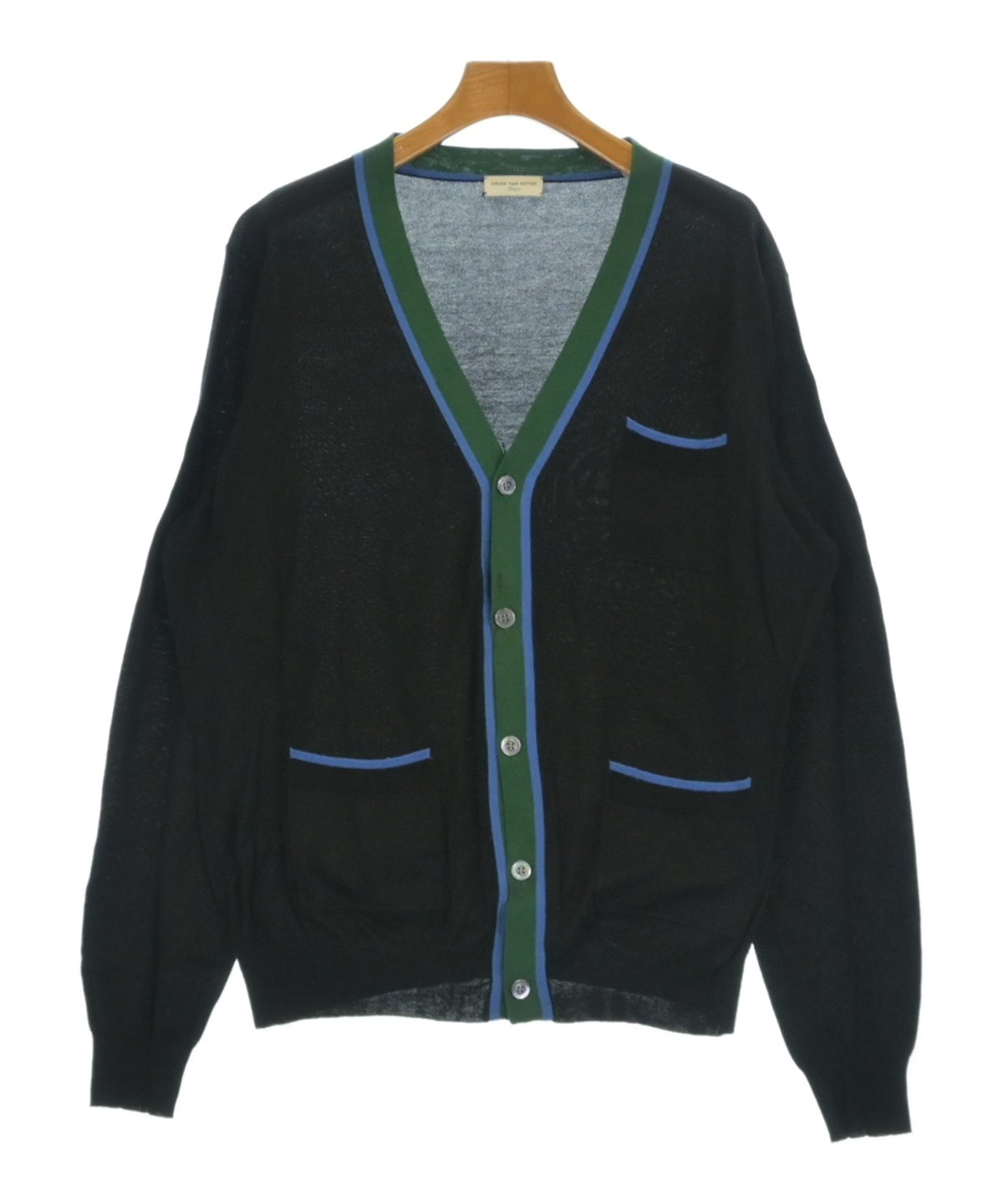 DRIES VAN NOTEN（ドリスヴァンノッテン）カーディガン 黒 サイズ:L