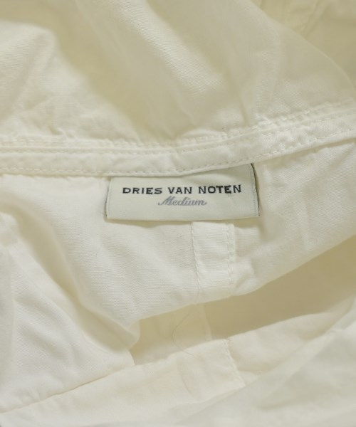DRIES VAN NOTEN（ドリスヴァンノッテン）カジュアルシャツ 白 サイズ:M メンズ/2200692097502
