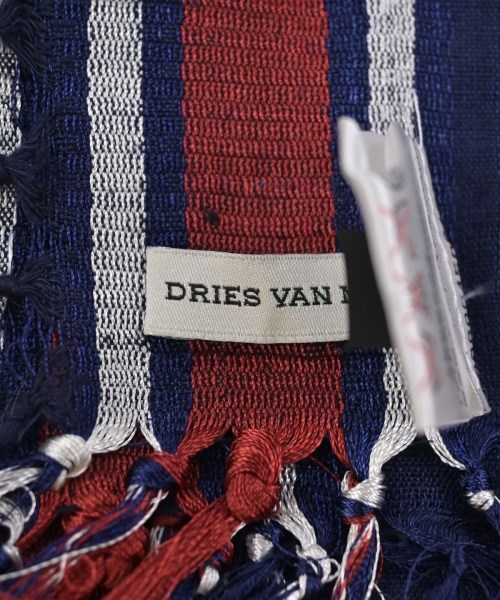 DRIES VAN NOTEN（ドリスヴァンノッテン）ストール 紺 サイズ:- メンズ/2200692195413