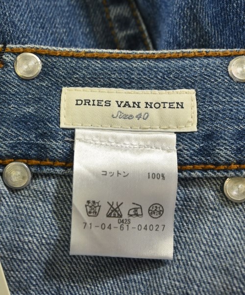 DRIES VAN NOTEN（ドリスヴァンノッテン）デニムパンツ 青 サイズ:40(M位) レディース/2200692195666