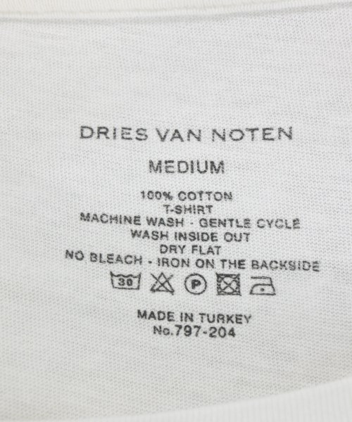 DRIES VAN NOTEN（ドリスヴァンノッテン）Tシャツ・カットソー 白 サイズ:M レディース/2200693519621