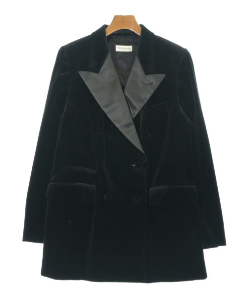 DRIES VAN NOTEN(ドリスヴァンノッテン)テーラードジャケット 黒 サイズ:38(S位)/2200694543021
