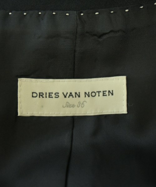 DRIES VAN NOTEN（ドリスヴァンノッテン）テーラードジャケット 黒 サイズ:36(XS位) レディース/2200694543069