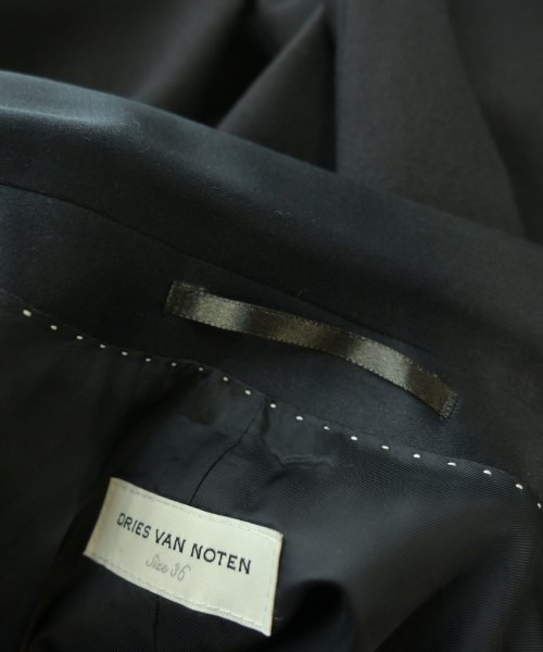 DRIES VAN NOTEN（ドリスヴァンノッテン）テーラードジャケット 黒 サイズ:36(XS位) レディース/2200694543069
