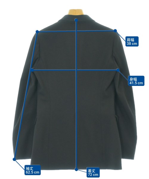 DRIES VAN NOTEN（ドリスヴァンノッテン）テーラードジャケット 黒 サイズ:36(XS位) レディース/2200694543069