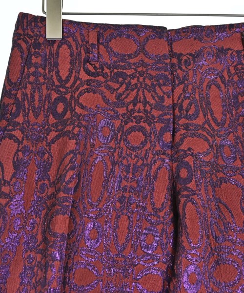 DRIES VAN NOTEN（ドリスヴァンノッテン）スラックス 赤 サイズ:36(XS位) レディース/2200694543175