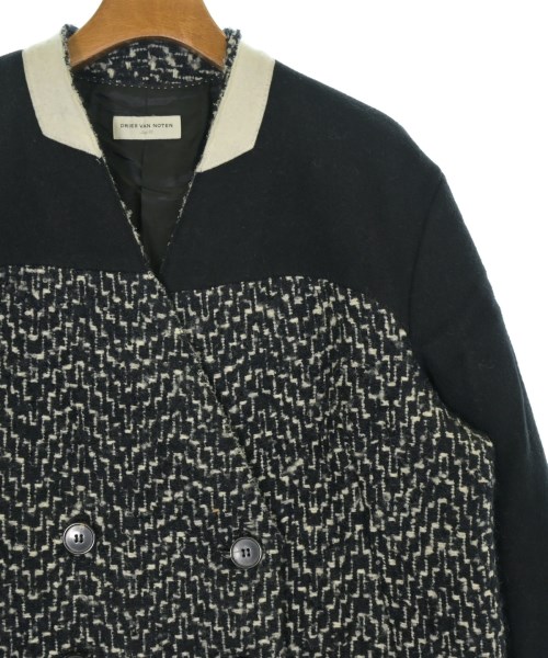DRIES VAN NOTEN（ドリスヴァンノッテン）ステンカラーコート 黒 サイズ:42(M位) レディース/2200689364013