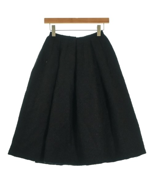 DRIES VAN NOTEN（ドリスヴァンノッテン）ひざ丈スカート 黒 サイズ:36(XS位) レディース/2200695744113