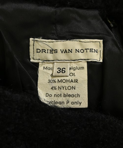 DRIES VAN NOTEN（ドリスヴァンノッテン）ひざ丈スカート 黒 サイズ:36(XS位) レディース/2200695744113