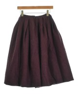 DRIES VAN NOTEN（ドリスヴァンノッテン）ひざ丈スカート 赤 サイズ:36(XS位) レディース/2200695744120