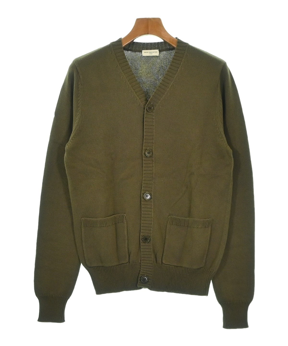 DRIES VAN NOTEN（ドリスヴァンノッテン）カーディガン カーキ サイズ 