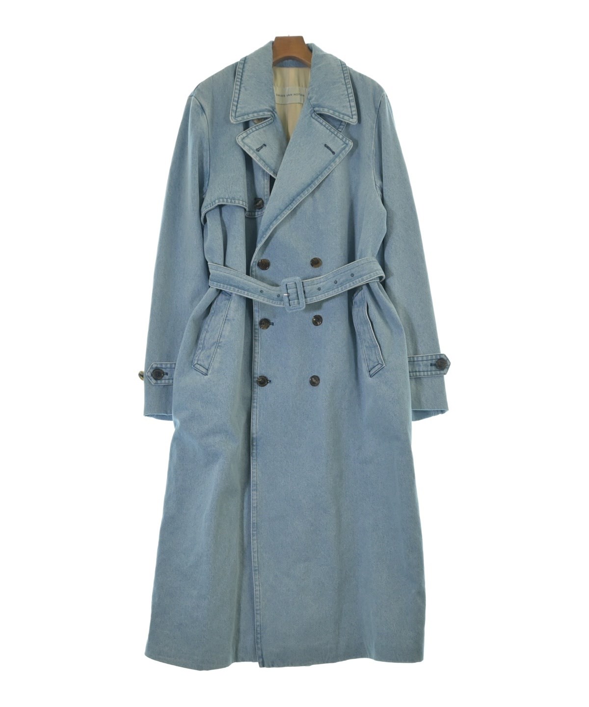 DRIES VAN NOTEN ドリスヴァンノッテン コート（その他） L 青 【古着】【中古】【送料無料】 DRIES VAN NOTEN（ドリスヴァンノッテン）その他 青 サイズ:L メンズ
