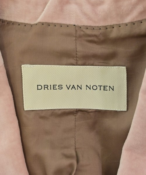 DRIES VAN NOTEN（ドリスヴァンノッテン）テーラードジャケット ピンク サイズ:S レディース/2200696680014