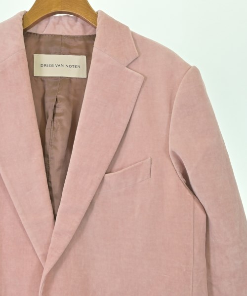 DRIES VAN NOTEN（ドリスヴァンノッテン）テーラードジャケット ピンク サイズ:S レディース/2200696680014