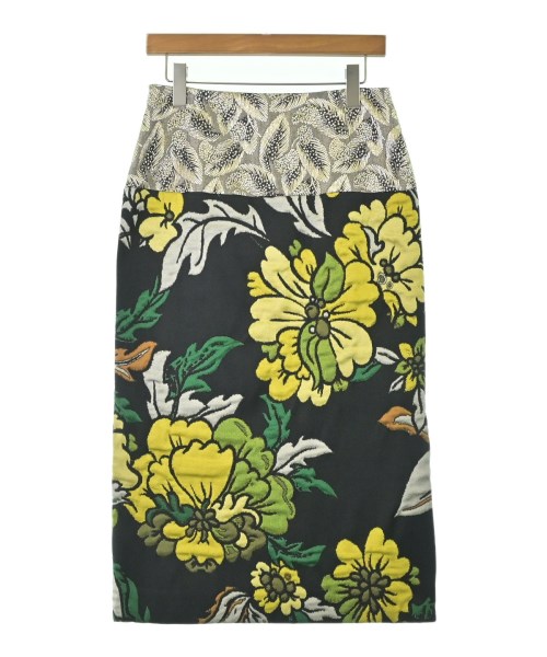 DRIES VAN NOTEN（ドリスヴァンノッテン）ロング・マキシ丈スカート 黒 サイズ:36(XS位) レディース/2200696680021