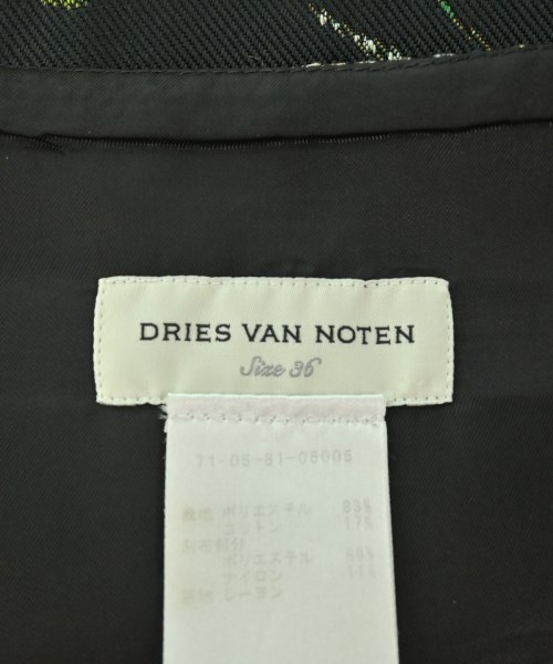 DRIES VAN NOTEN（ドリスヴァンノッテン）ロング・マキシ丈スカート 黒 サイズ:36(XS位) レディース/2200696680021